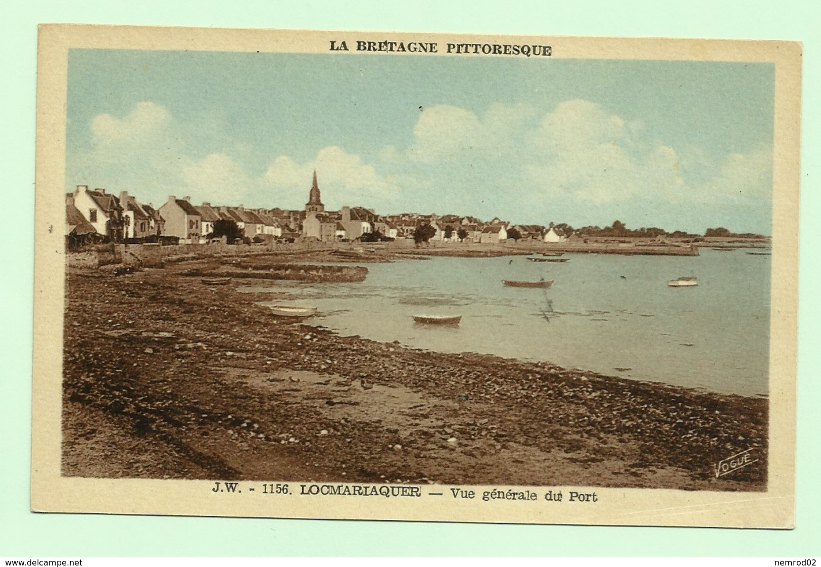 LOCMARIAQUER Vue Générale Du Port - Locmariaquer