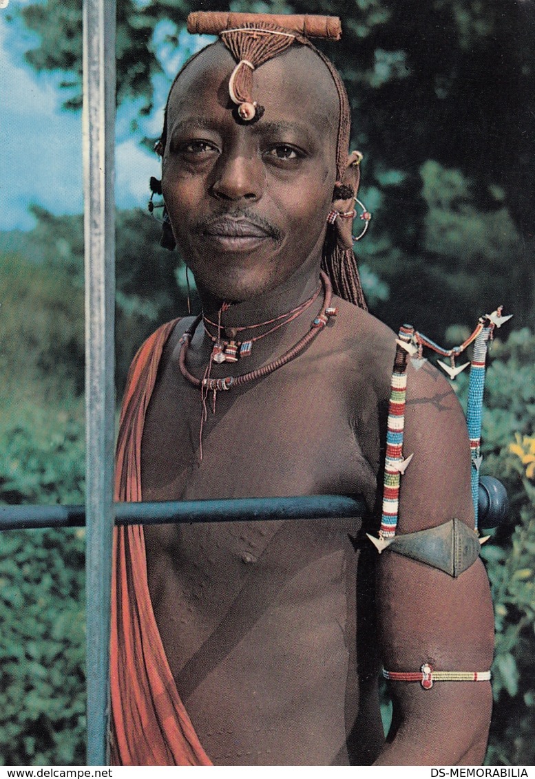 Tanzania Masai Warrior 1972 - Tanzanie