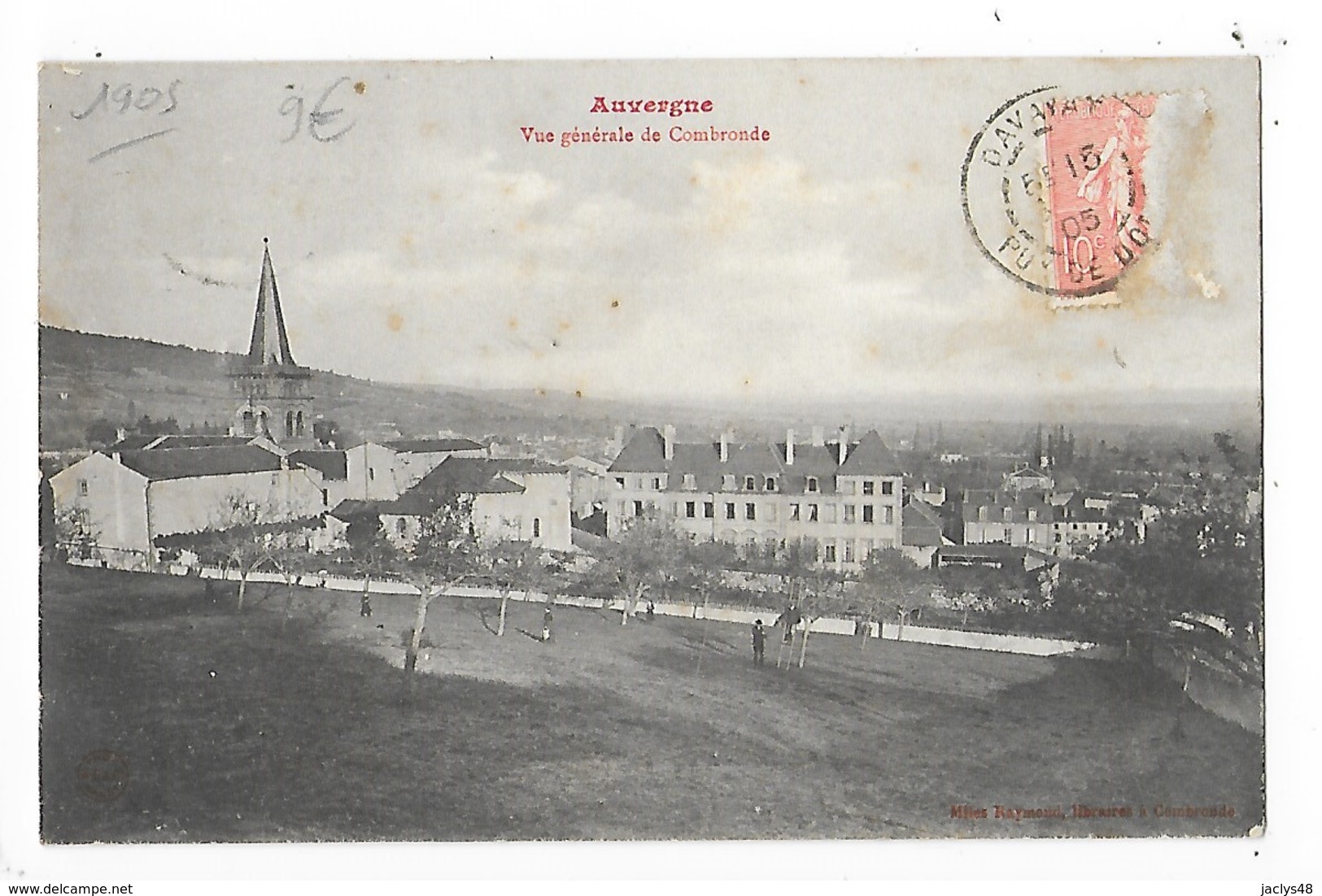 COMBRONDE  (cpa 63)   Vue Générale   -  L  1 - Combronde