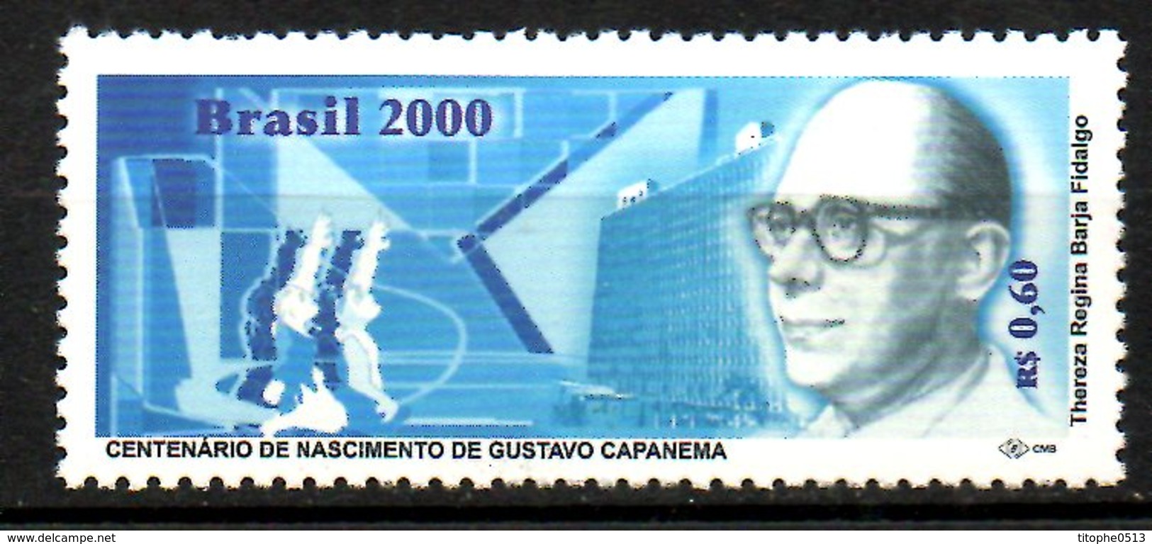 BRESIL. N°2599 De 2000. Gustavo Capanema. - Neufs