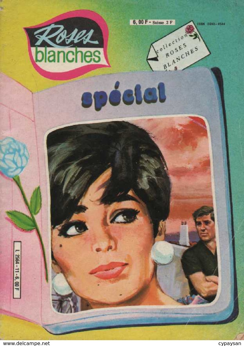 ROSES BLANCHES SPECIAL N° 11  BE AREDIT  03-1979 - Arédit & Artima
