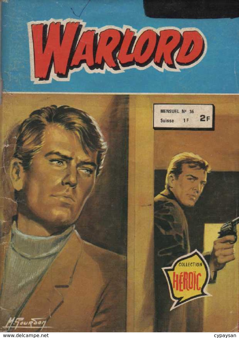 WARLORD N°  36  BE AREDIT  11-1979 - Arédit & Artima