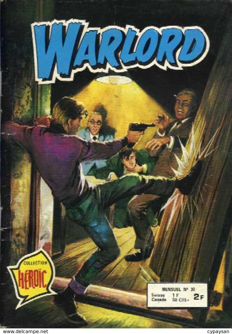 WARLORD N°  30  BE AREDIT  03-1979 - Arédit & Artima