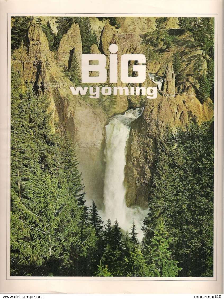 WYOMING (BIG WYOMING) - LIVRE (GUIDE TOURISTIQUE) - Amérique Du Nord