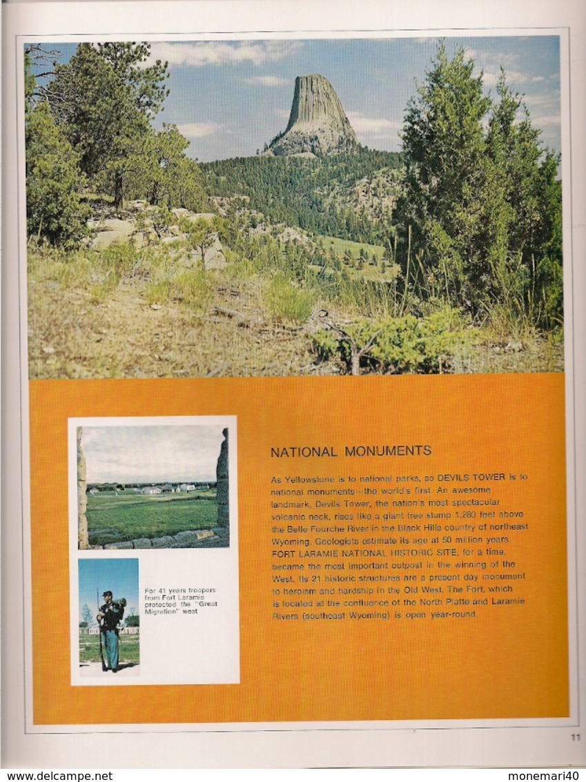 WYOMING (BIG WYOMING) - LIVRE (GUIDE TOURISTIQUE)