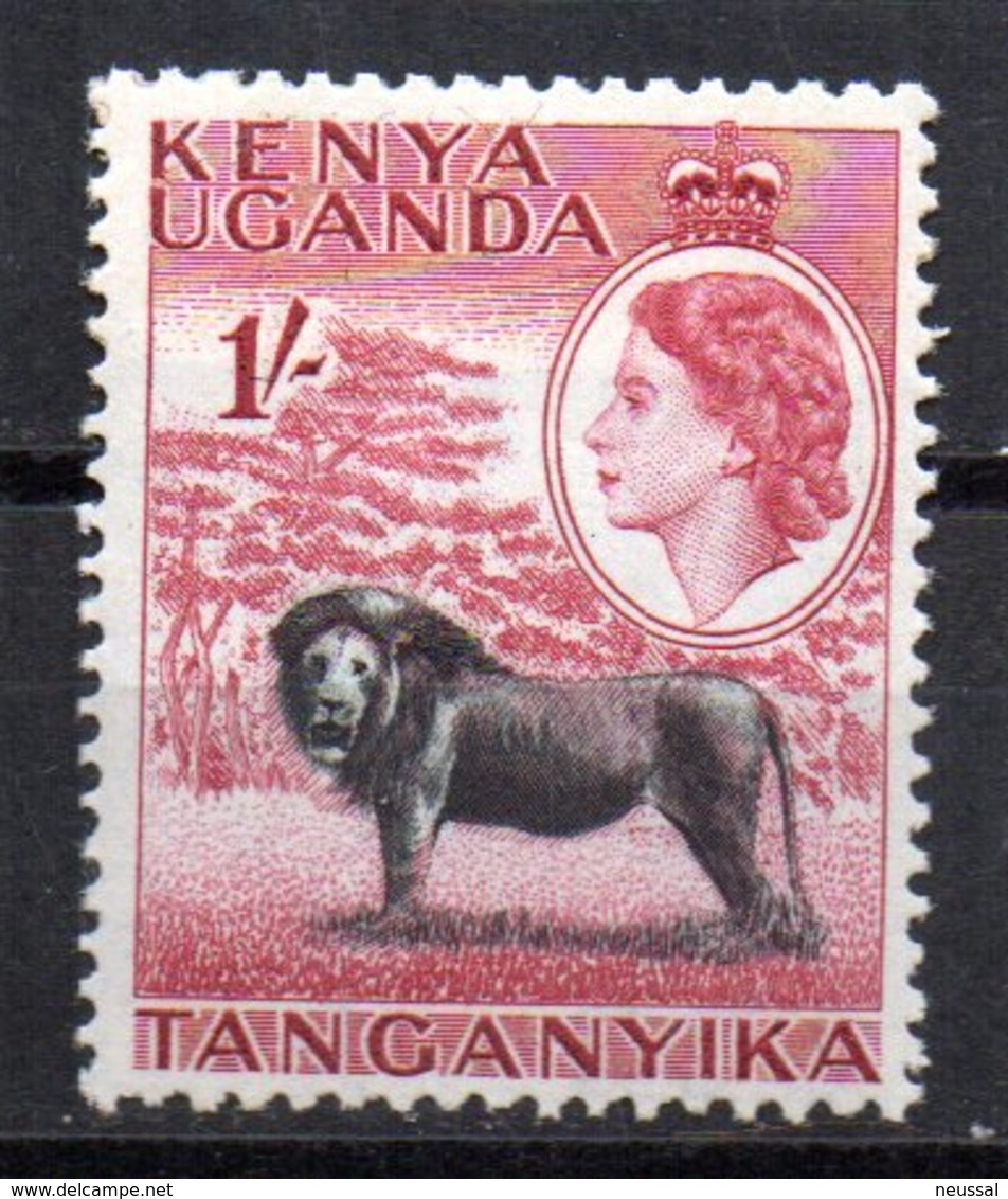 Sello Nº 95  Kenya-uganda - Félins