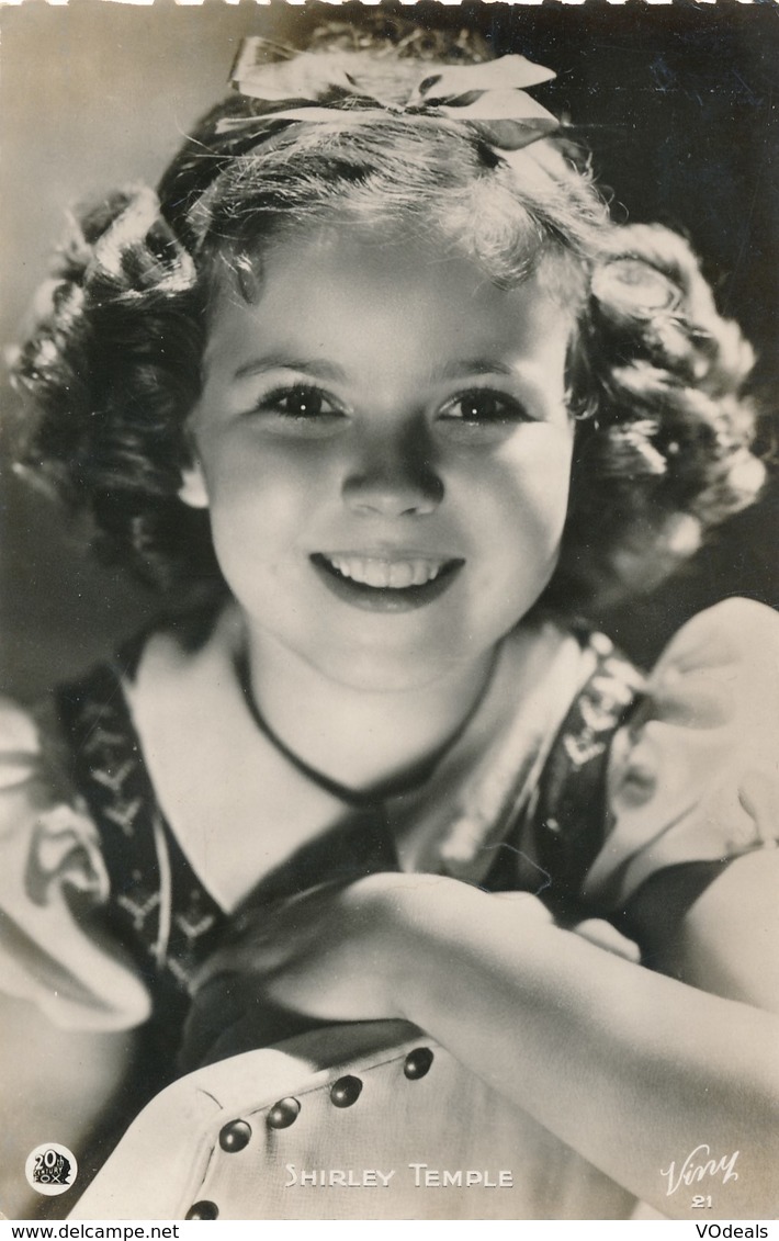 CP - Thèmes - Spectacle - Cinema - Acteurs - Shirley Temple - Actores