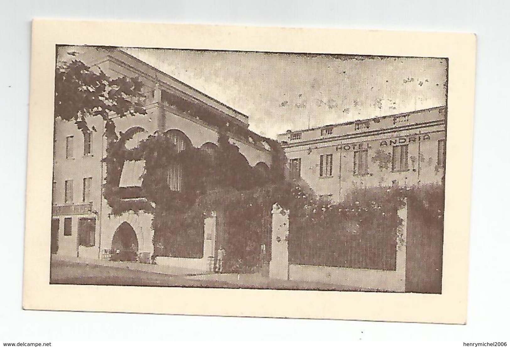 Carte De Visite Espana Hotel Restaurante Andria Seo De Urgel - Cartes De Visite