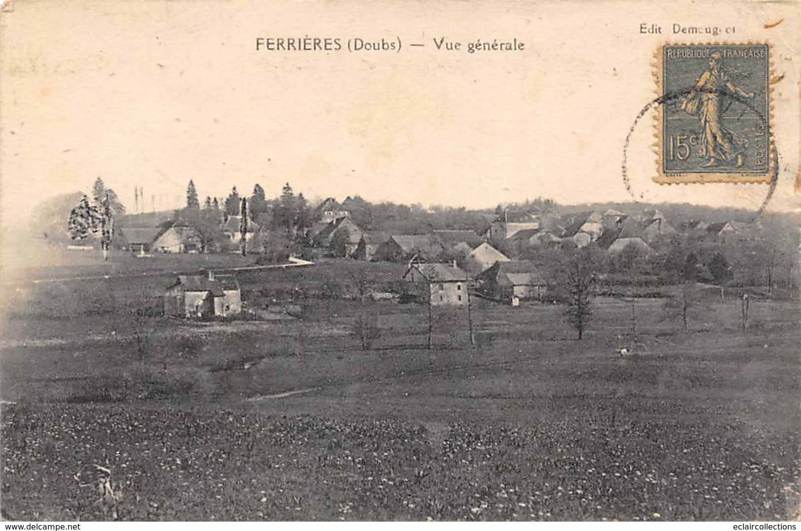 Ferrières         25        Vue Générale        (voir Scan) - Otros & Sin Clasificación