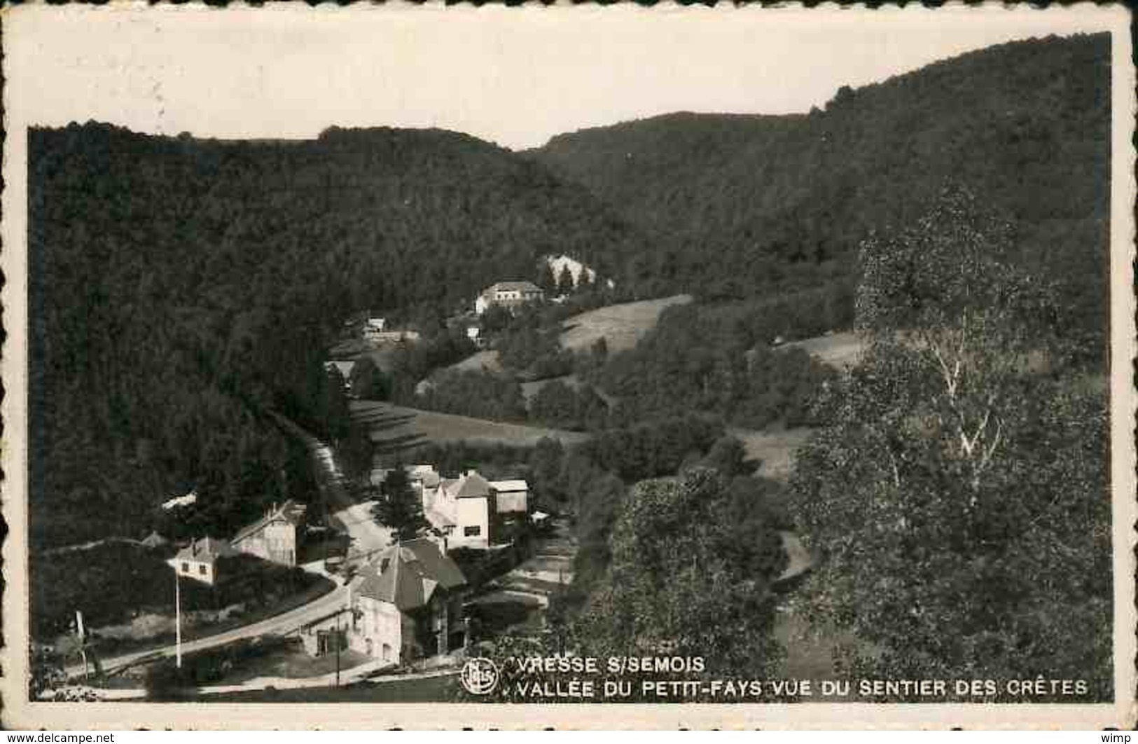 Vresse S/SemoisVallée Du Petit-Fays /  Vue Du Sentier Des Crêtes - Vresse-sur-Semois