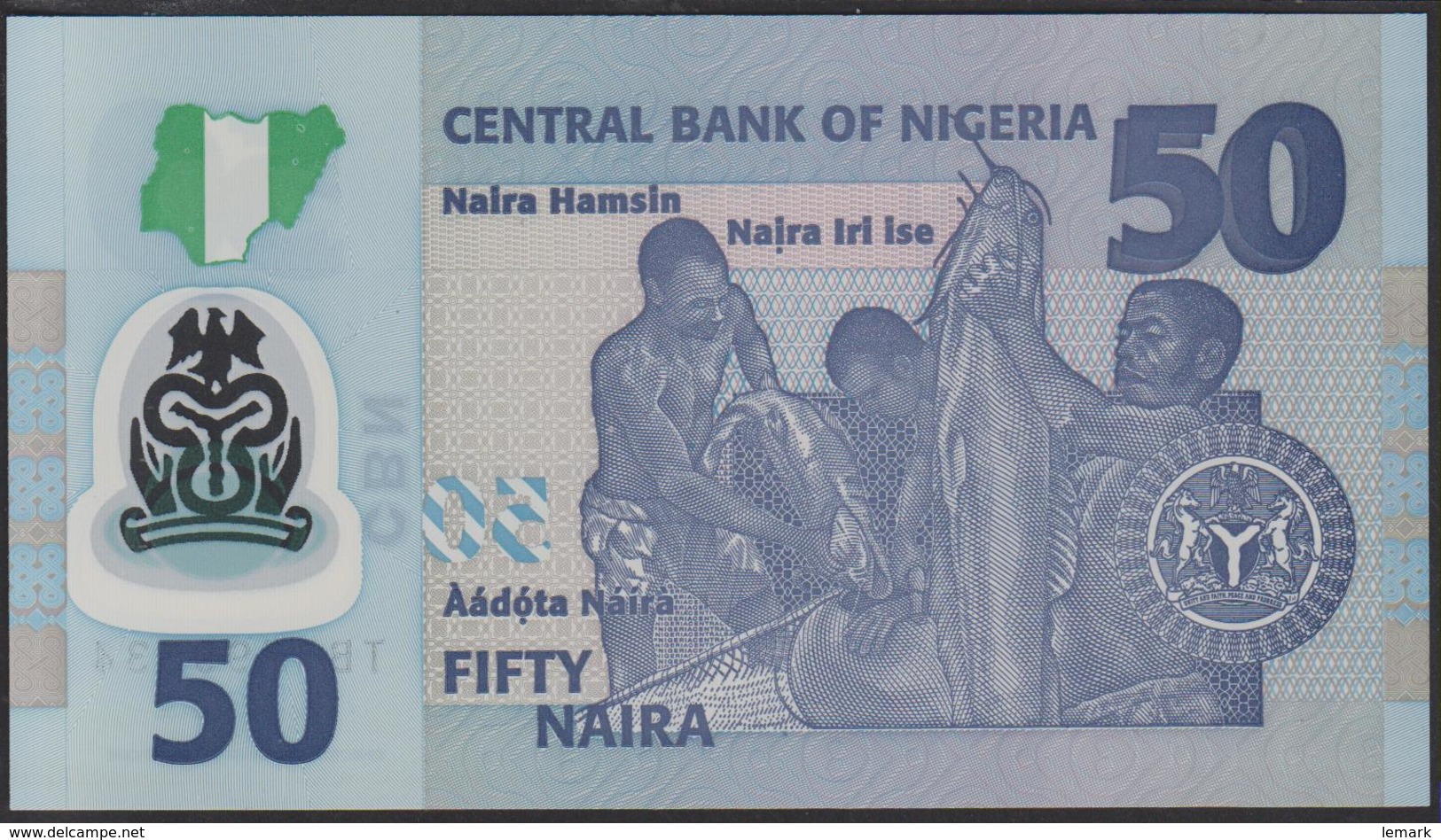 Nigeria 50 Naira 2018 P40h UNC - Nigeria