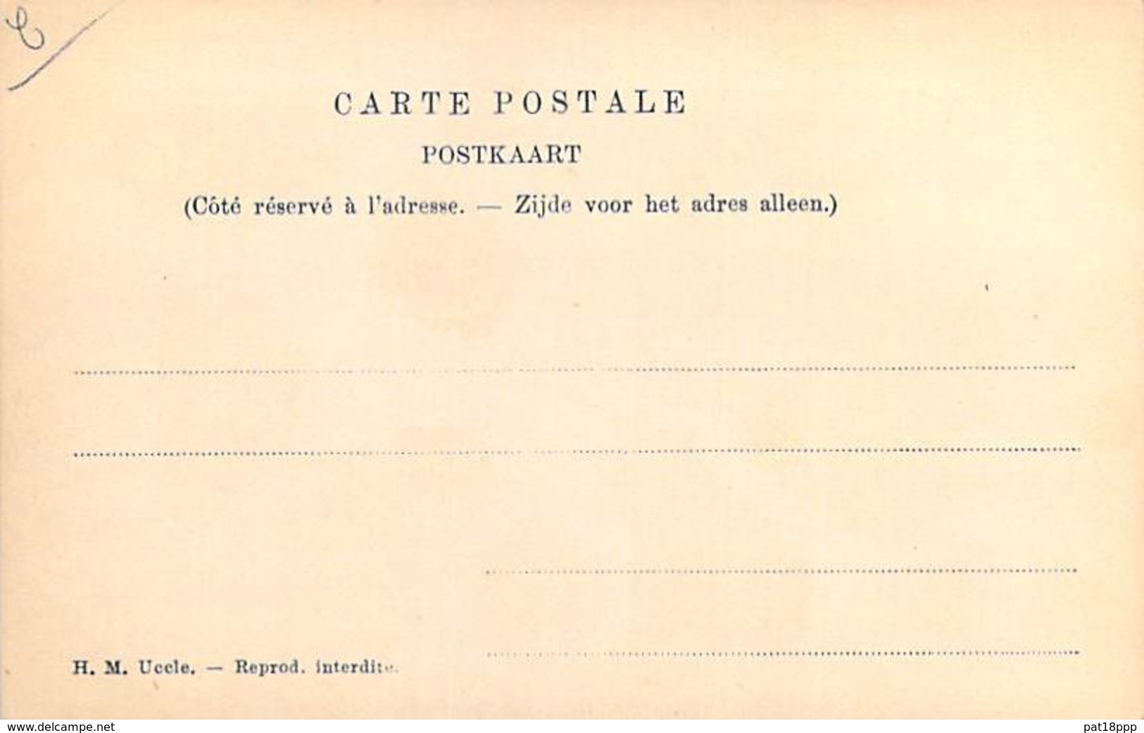 FAMILLES ROYALES Royal Families ( BELGIQUE ) S.M. LEOPOLD I - Roi Des BELGES - CPA - Königliche Familien / Koninklijke - Familles Royales