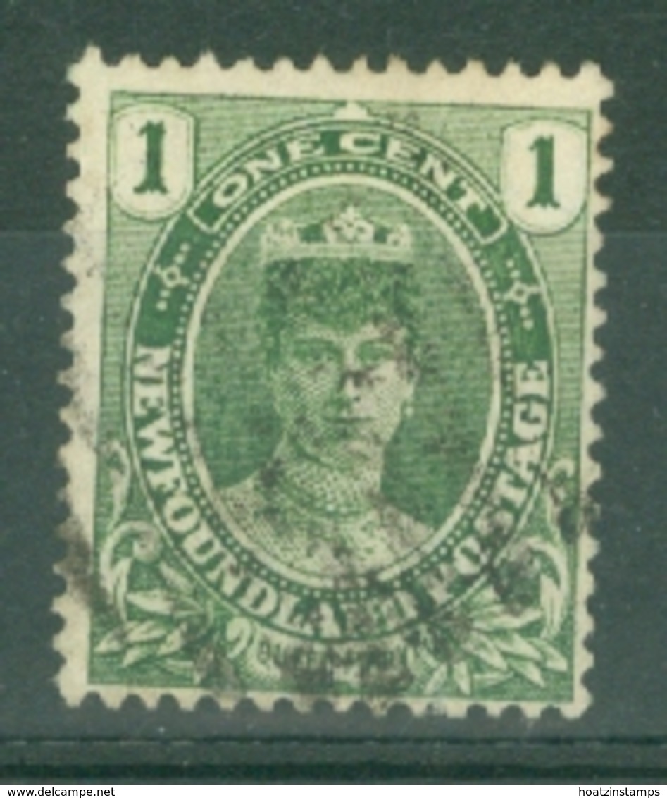 Newfoundland: 1911/16   Queen Mary   SG117a     1c   Blue-green   Used - 1908-1947