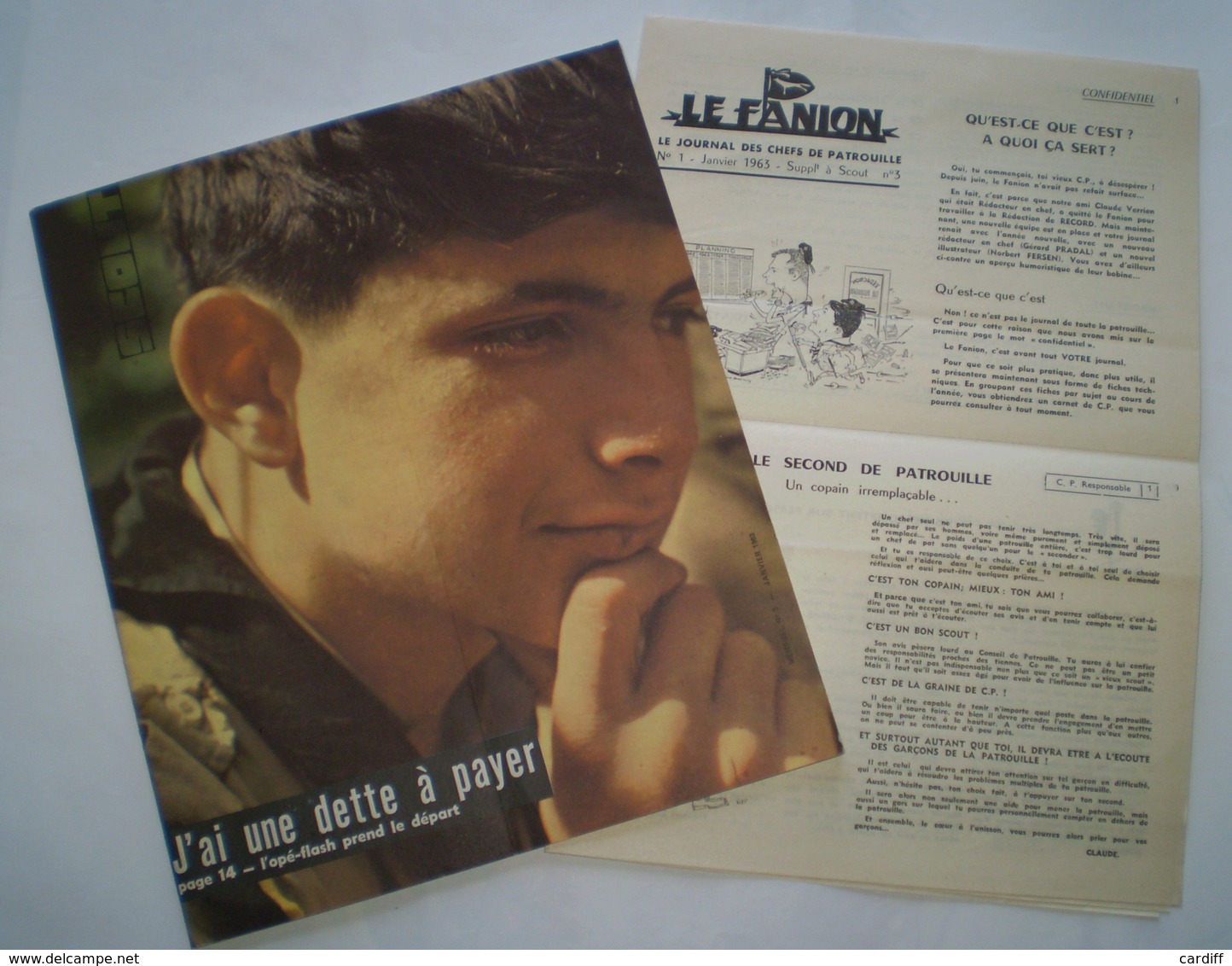 Revue Scout Avec Son Supplément Le Fanion , Le Journal Des Chefs De Patrouille , Janvier 1963 N° 3 - Religion