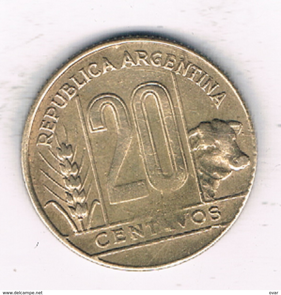 20 CENTAVOS  1949 ARGENTINIE /1269/ - Argentine