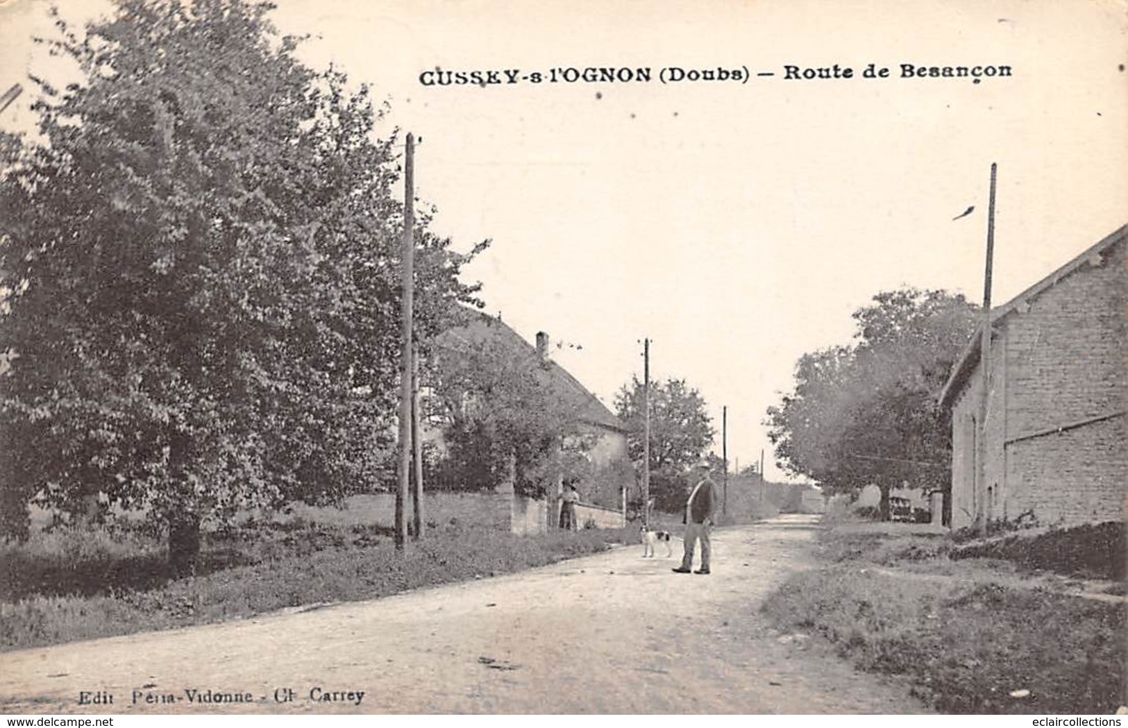 Cussey Sur L'Ognon          25      Route De Besançon            (voir Scan) - Autres & Non Classés