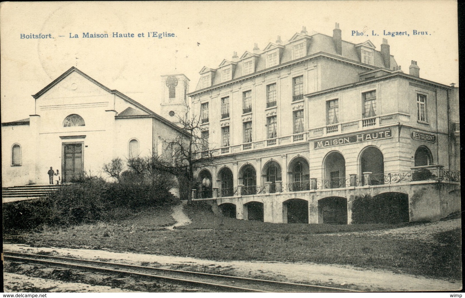 Boitsfort : La Maison Haute Et L'Eglise - Watermaal-Bosvoorde - Watermael-Boitsfort