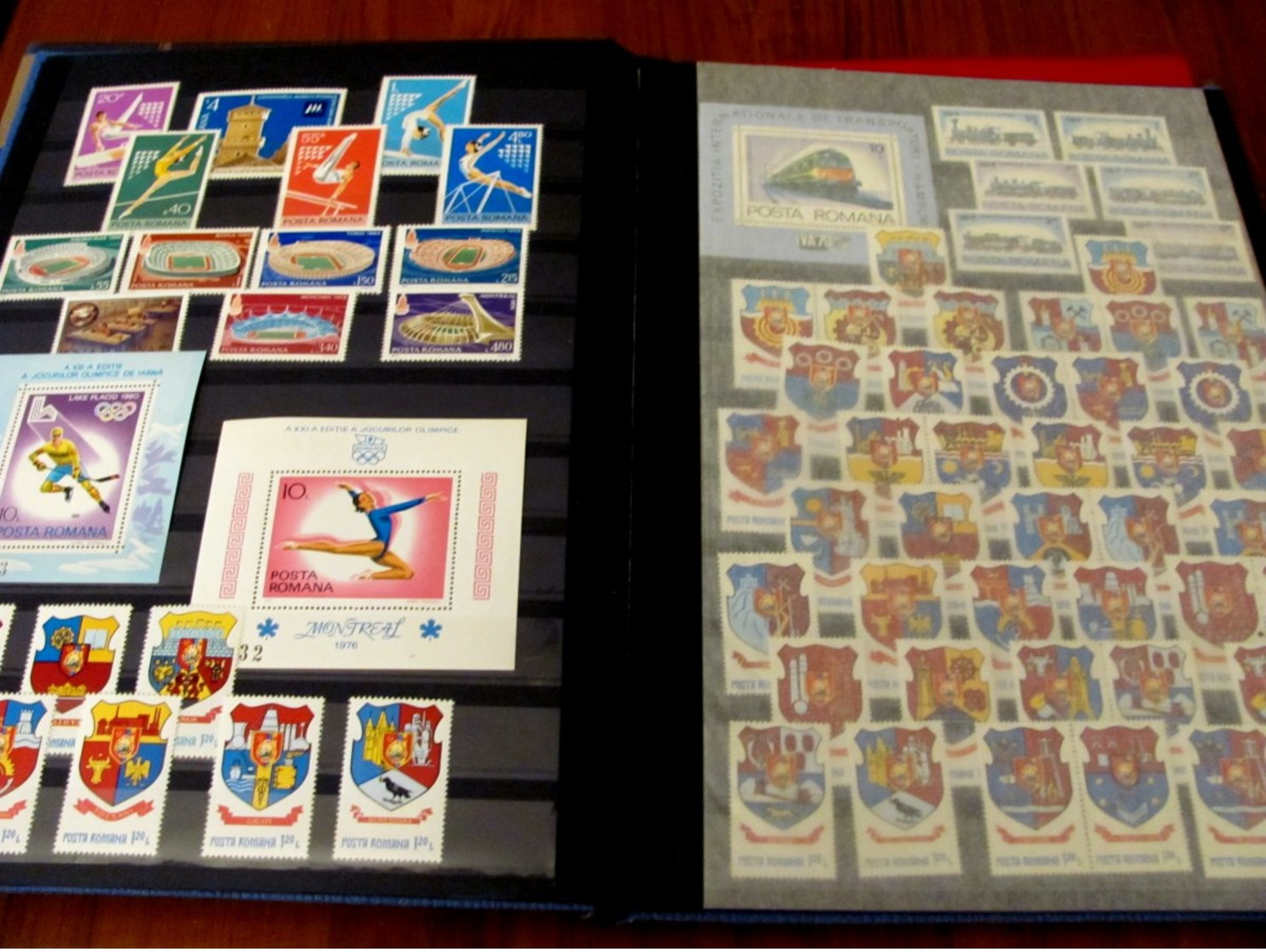 Carton with stamps in albums from estate. Many stamps are in MNH ** condition. All as schown, but not all has been pics