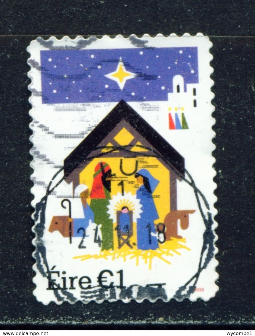 IRELAND - 2018 Christmas 1 Euro  Used As Scan - Oblitérés