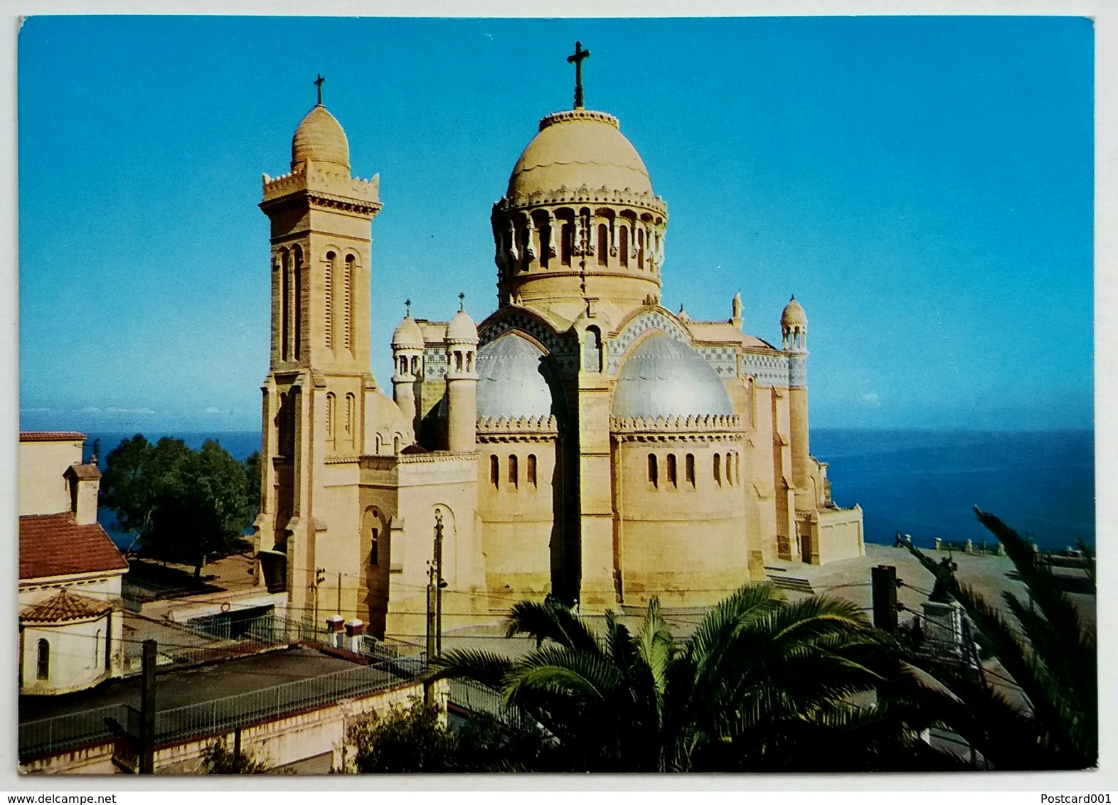 #655    Cathedral ''Our Lady Of Africa'' Of Algeries - ALGERIA, North Africa - Postcard - Eglises Et Cathédrales