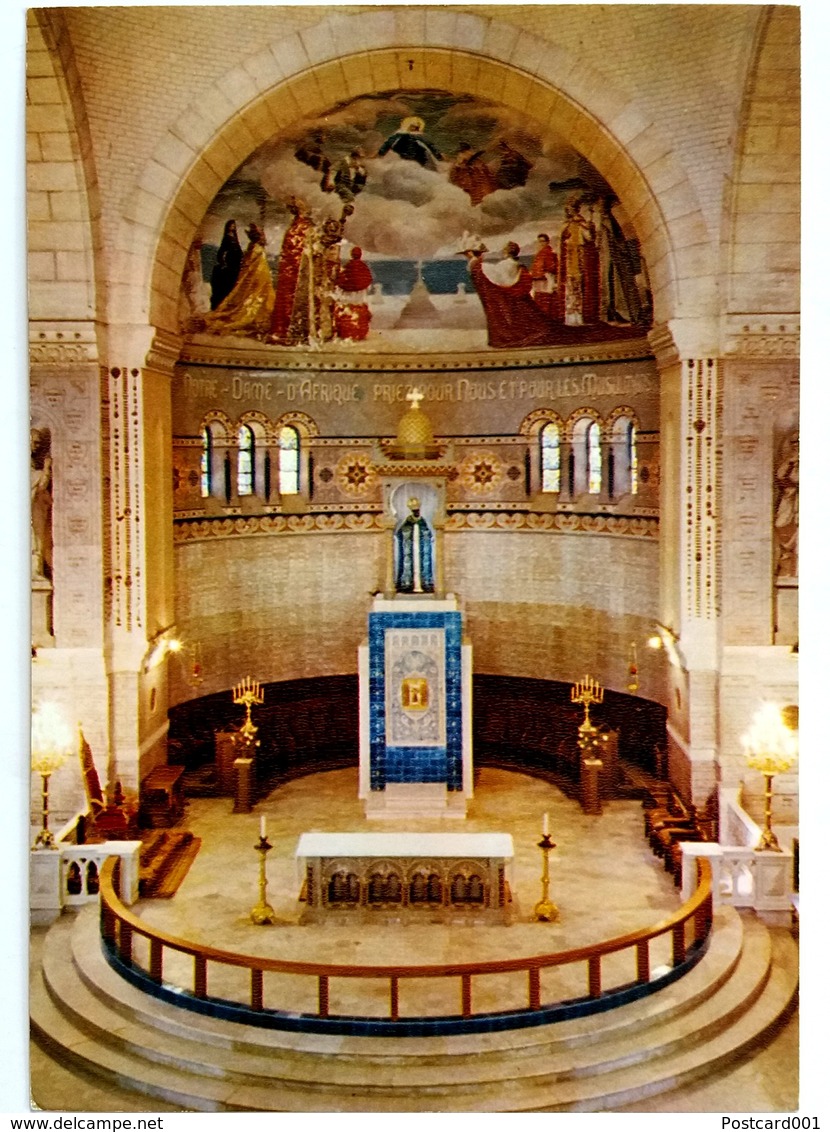 #655   Altar Cathedral ''Our Lady Of Africa'' Of Algeries - ALGERIA, North Africa - Postcard - Eglises Et Cathédrales