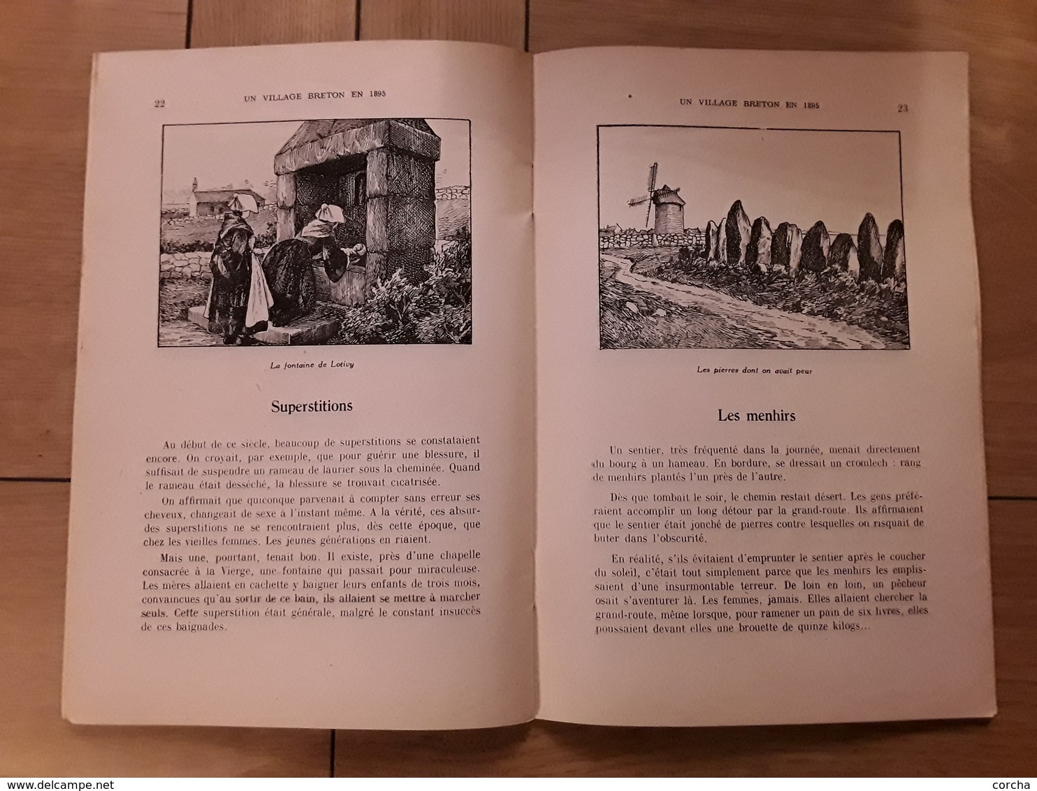 Bibliothèque De Travail N° 86 - Un Village Breton En 1895 ( Saint Pierre De Quiberon ) - 6-12 Ans