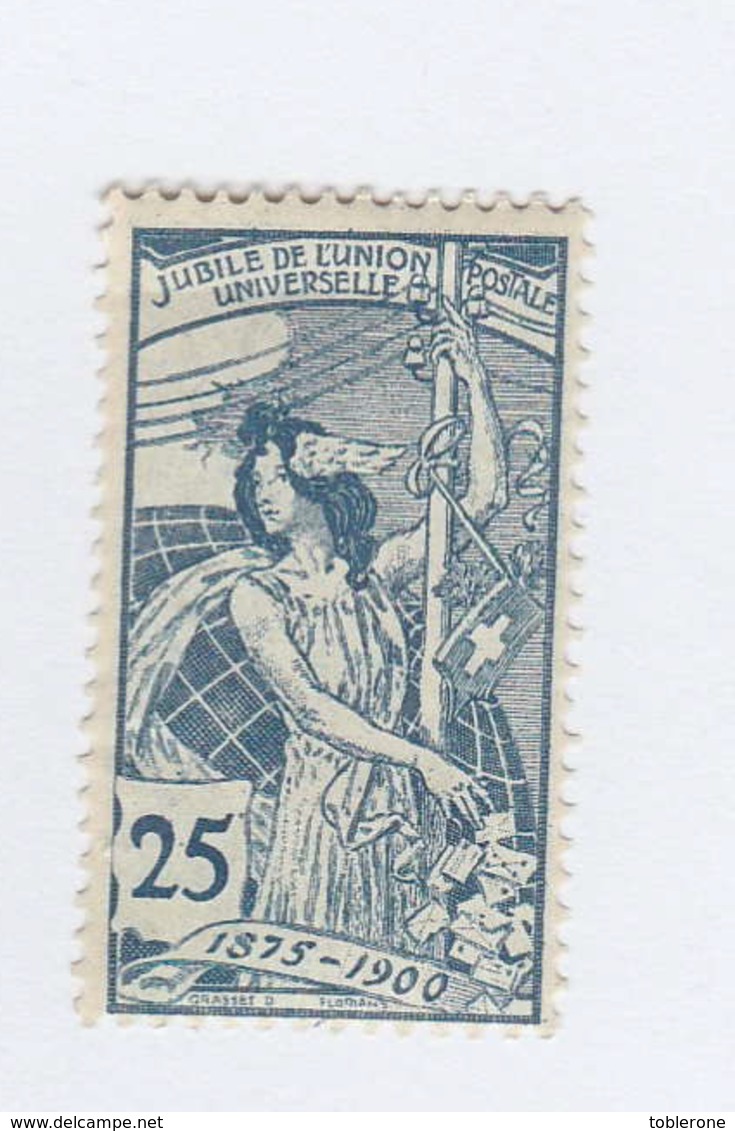 SUISSE  N° 88  *   Cote 30,00 - Unused Stamps