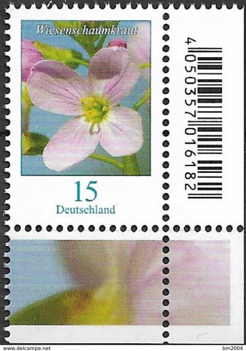 2018  Allem Fed. Deutschland   Mi. 3424 **MNH  EUR  Blumen: Wiesenschaumkraut (Cardamine Pratensis) - Ungebraucht
