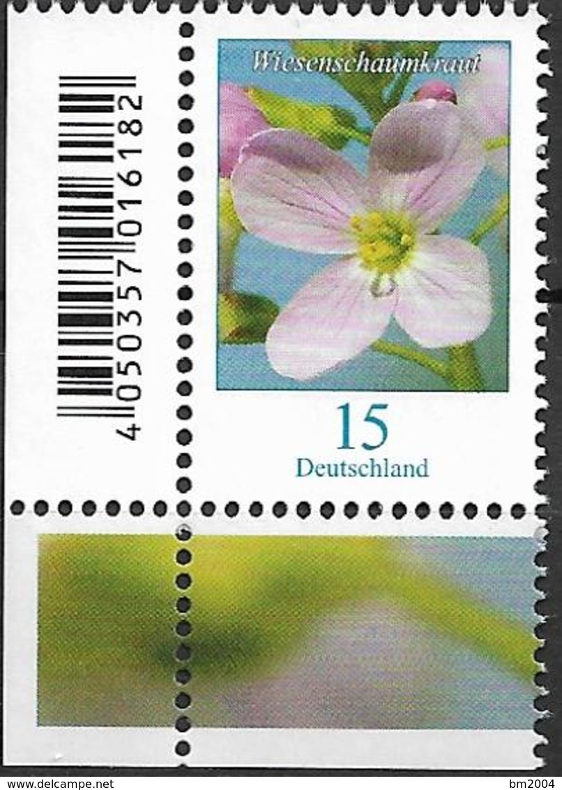 2018  Allem Fed. Deutschland   Mi. 3424 **MNH  EUL  Blumen: Wiesenschaumkraut (Cardamine Pratensis) - Ungebraucht