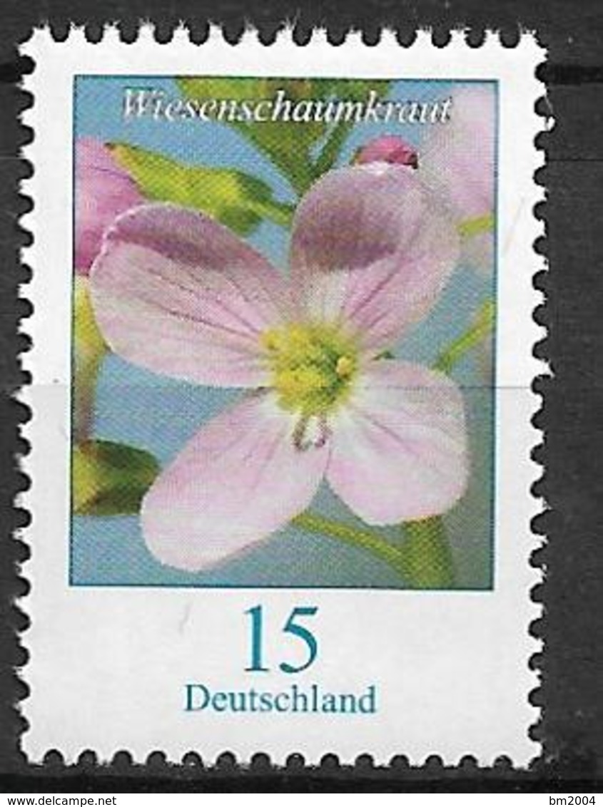 2018  Allem Fed. Deutschland   Mi. 3424R  **MNH Nr. 140 Blumen: Wiesenschaumkraut (Cardamine Pratensis) - Ungebraucht