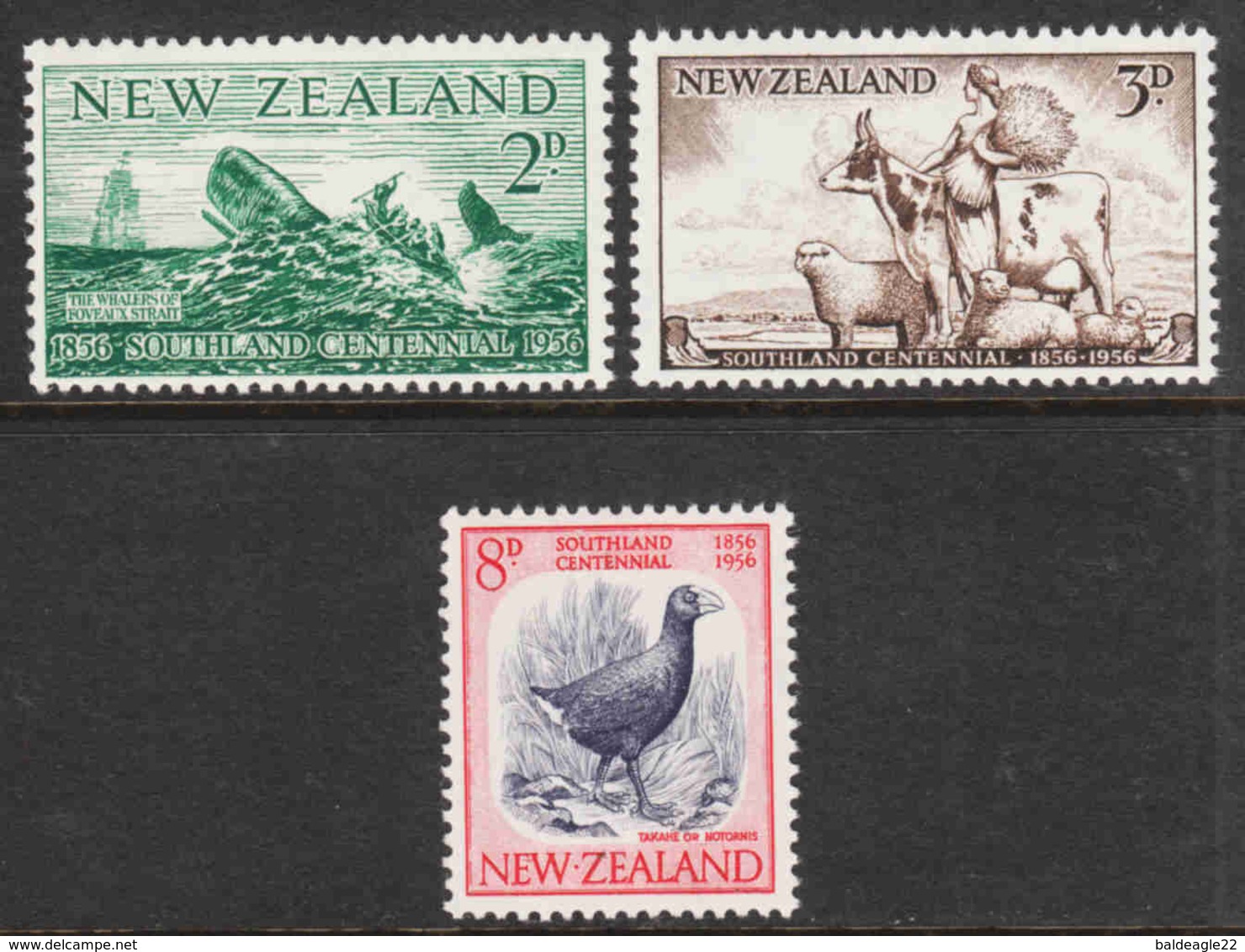 New Zealand  - Scott #313-15 MNH - Ungebraucht