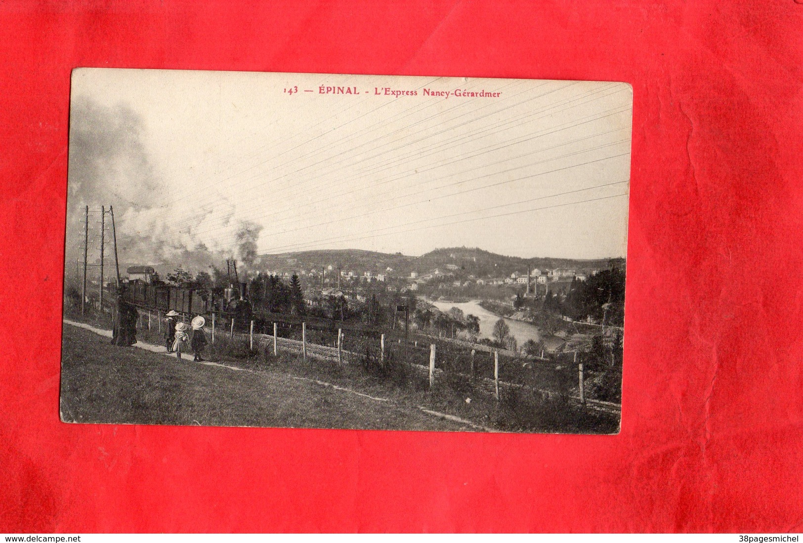 F1202 - EPINAL- 88 - L'Express Nancy Gérardmer - Train - Epinal