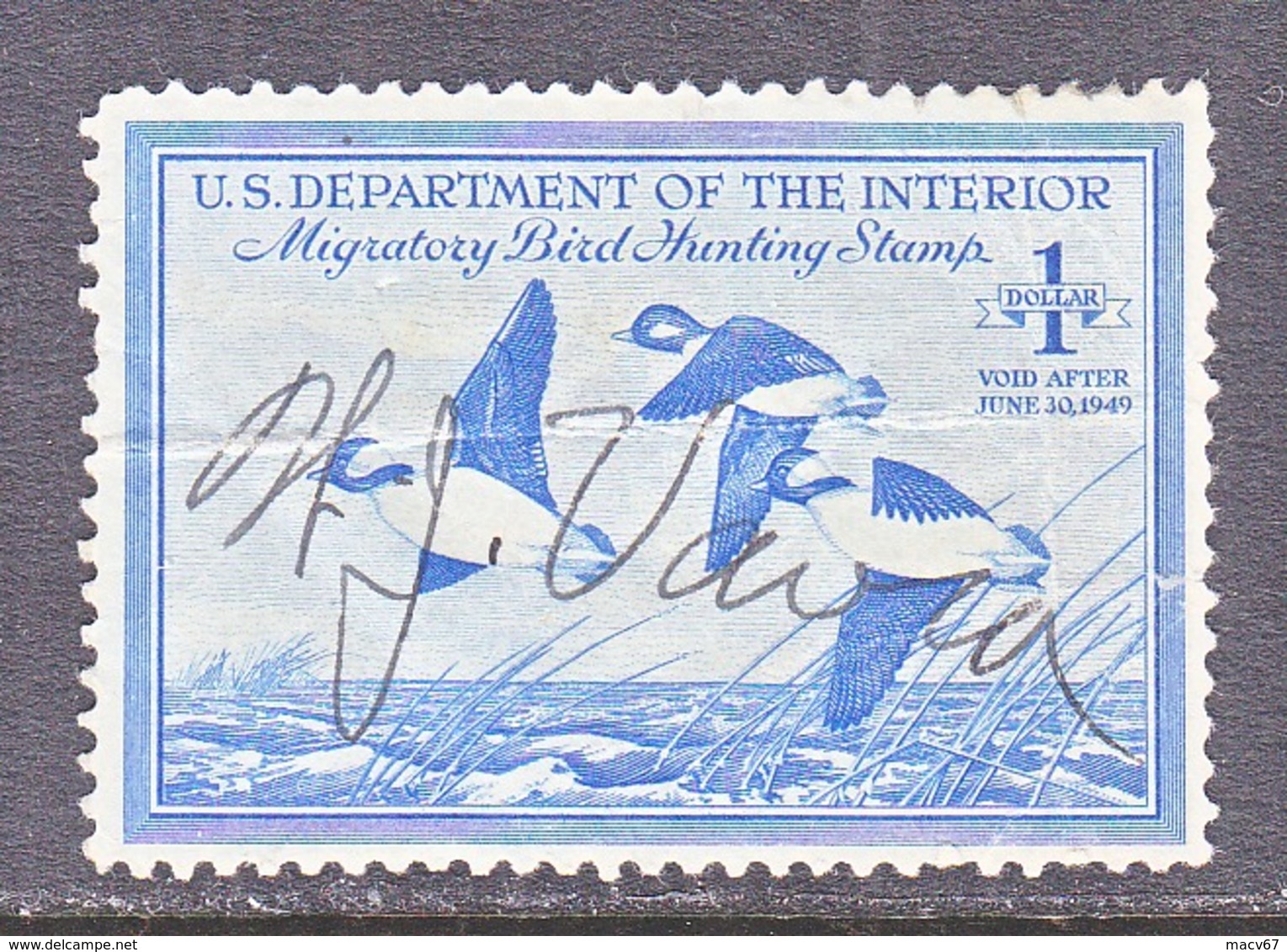 U.S. RW 15    (o) - Duck Stamps