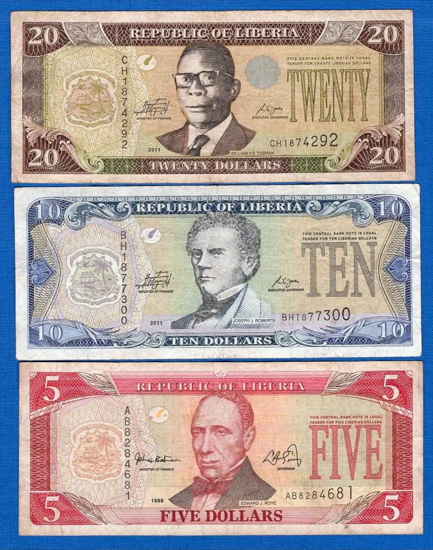 Liberia  6  Billets - Liberia