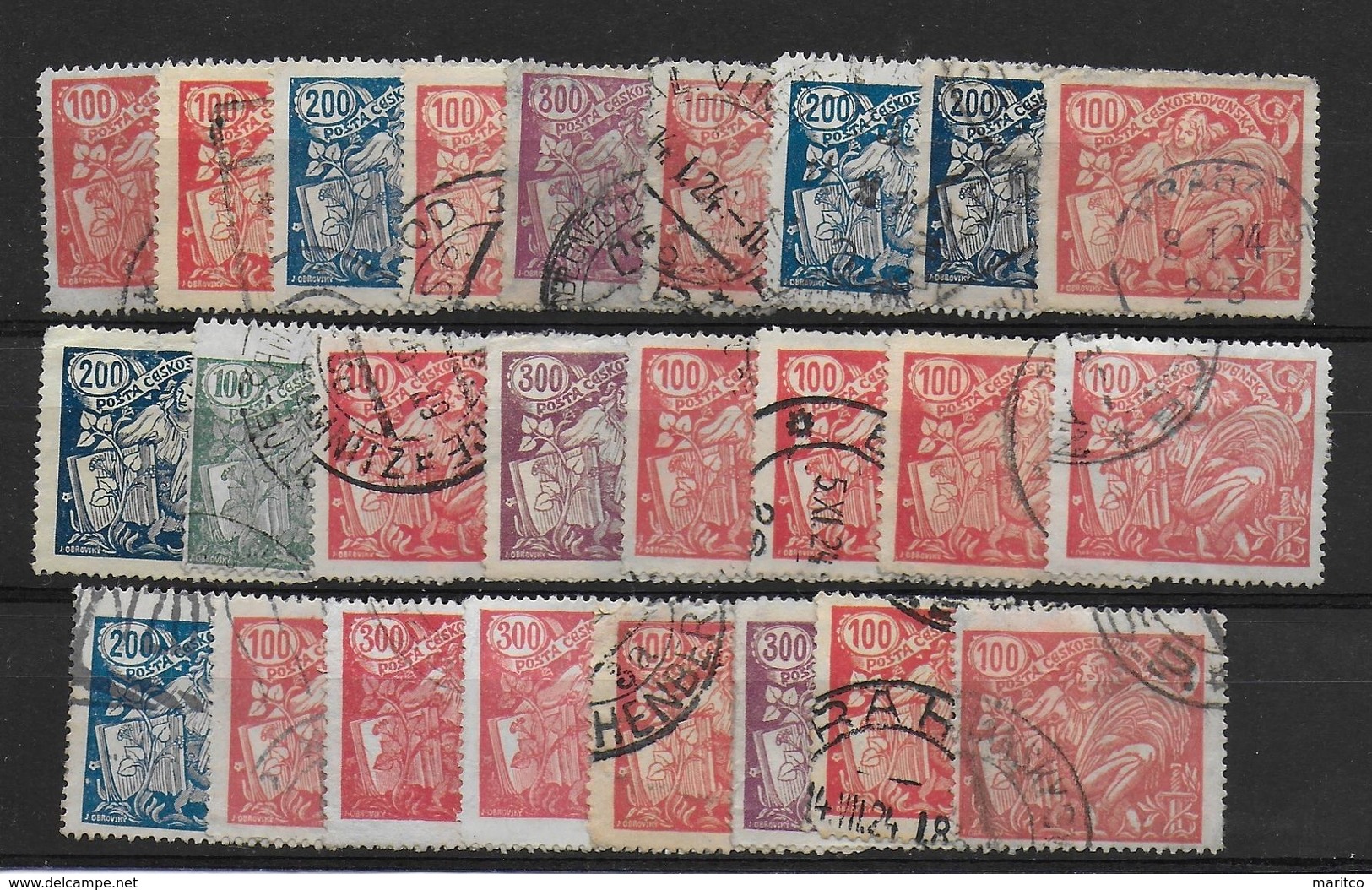 Czechoslovakia Old Lot 3 - Used Stamps