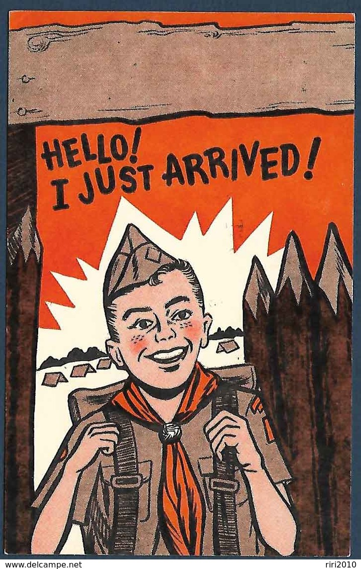 Boy Scouts Of America - 1956 - Hello! I Justg Arrived! - Scoutisme