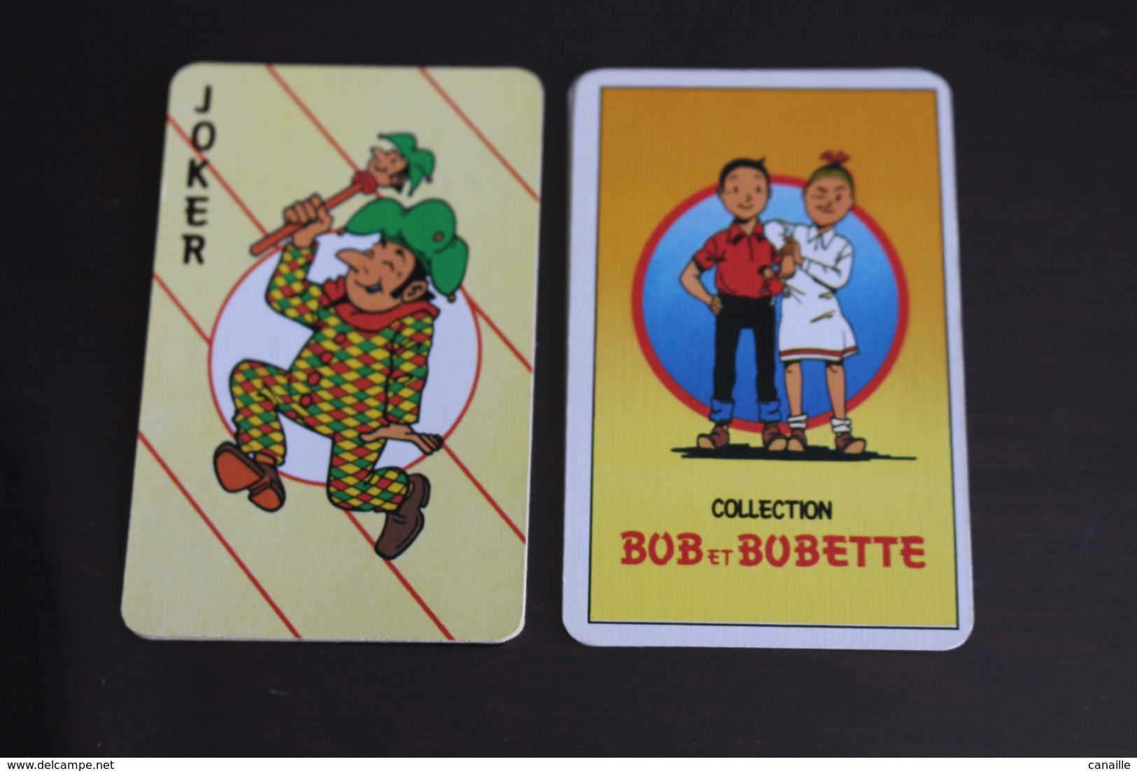 Playing Cards / Carte A Jouer / 1 Dos De Cartes Avec Publicité / Joker - The World Joker .- Cllection Bob Et Bobette - Andere & Zonder Classificatie