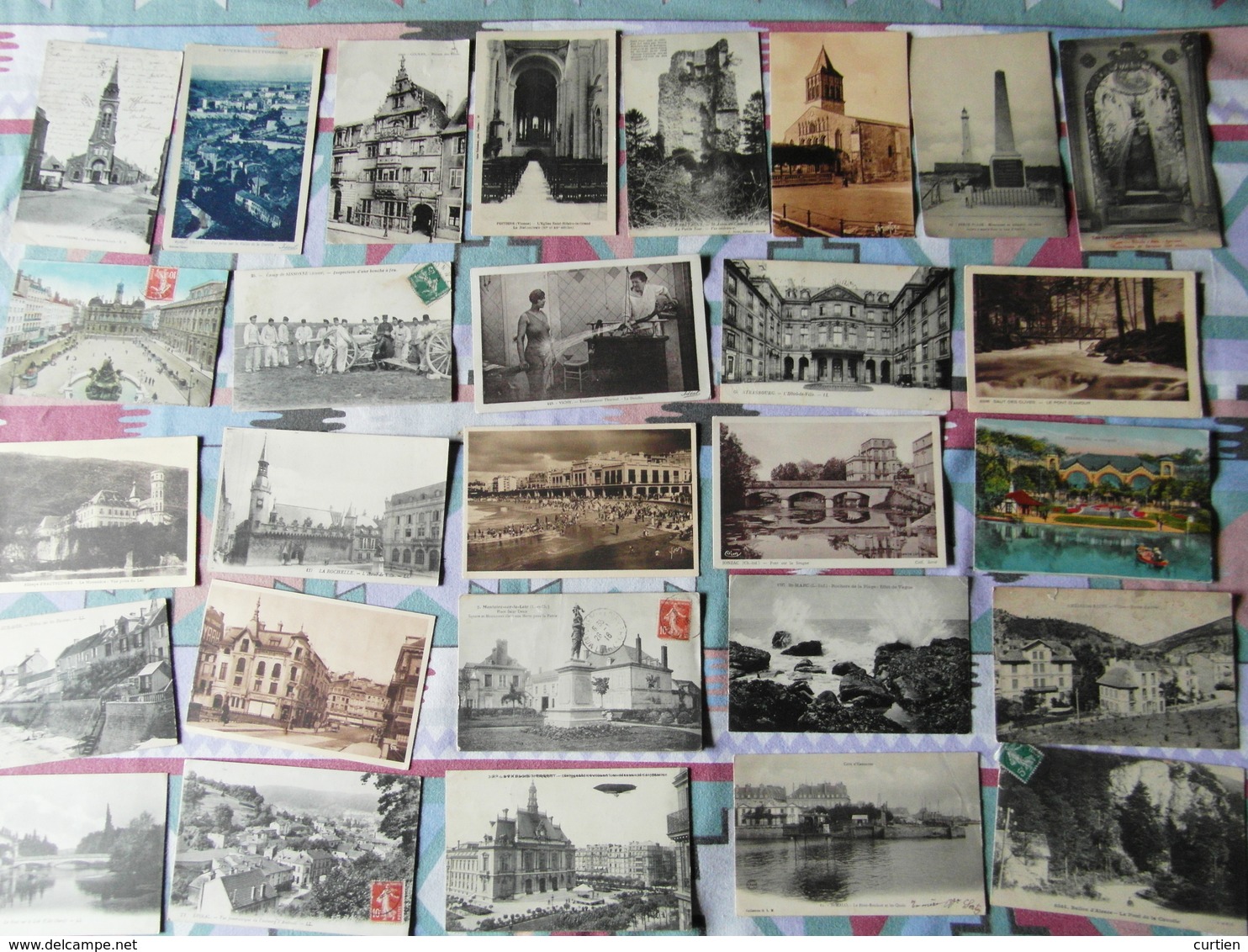 300 CPA . VUES Divers . Total De 300 Cartes Anciennes . Que France . Voir 10 Photos. - 100 - 499 Postcards