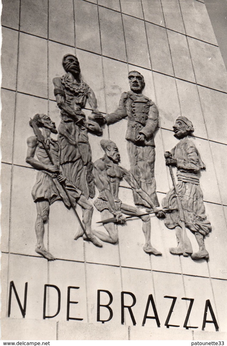 REPUBLIQUE DU CONGO BRAZZAVILLE MONUMENT DEA SAVORGNAN DE BRAZZA CARTE PHOTO - Brazzaville