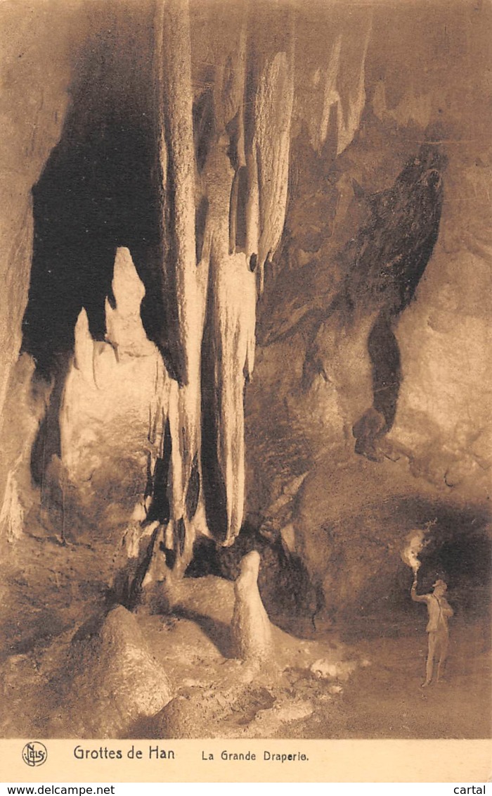Grottes De Han - La Grande Draperie - Rochefort