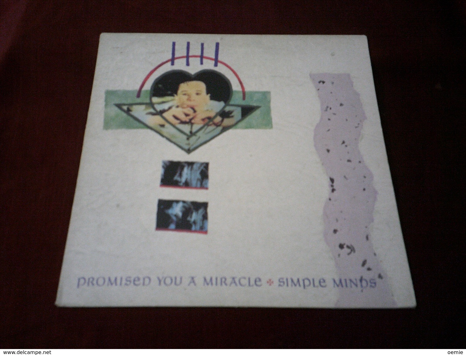 SIMPLE  MINDS  °  PROMISED YOU A MIRACLE - 45 T - Maxi-Single