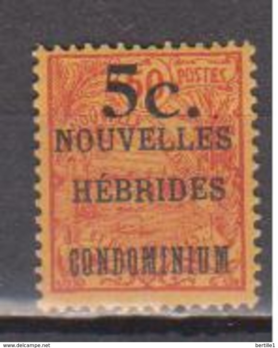 NOUVELLES HEBRIDES        N°  YVERT  :   58    NEUF AVEC  CHARNIERES      ( Ch 1/12  ) - Neufs