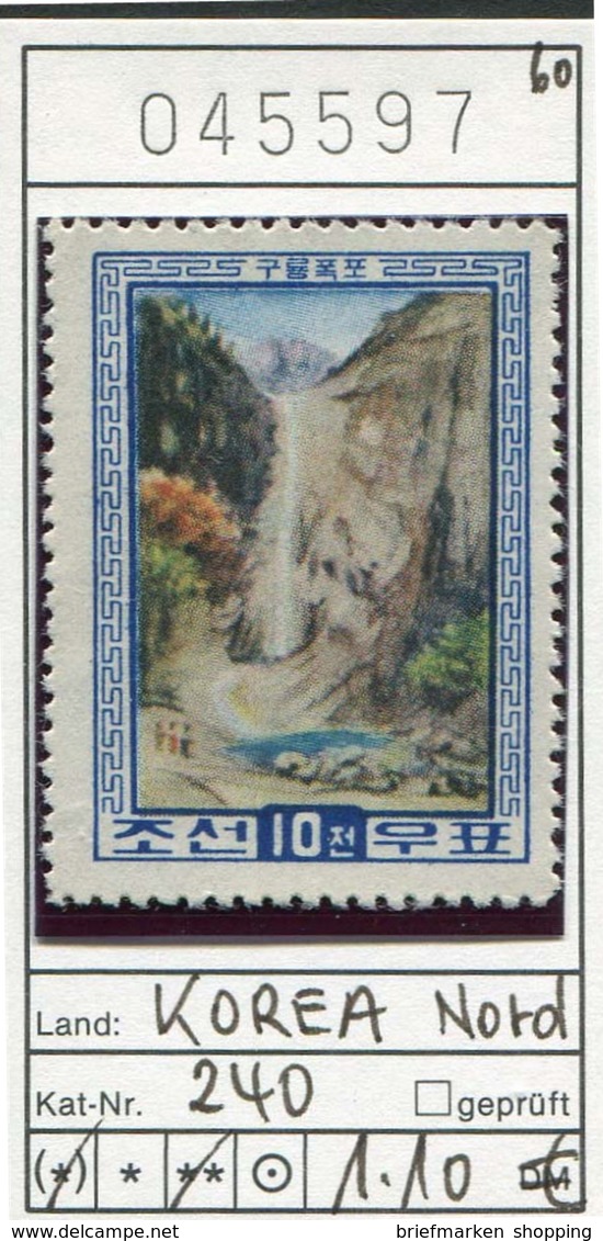 Nordkorea - Northern Korea -  Michel 240 - (*) Mnh Neuf Postfris - Korea (Nord-)