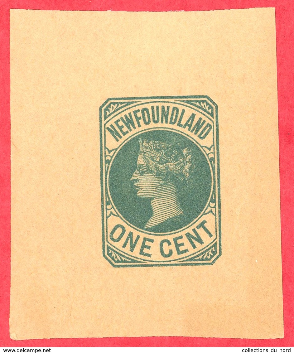 Canada Newfoundland # PB1 Mint H VF- Queen Victoria - 1 Cent - Fine Di Catalogo (Back Of Book)