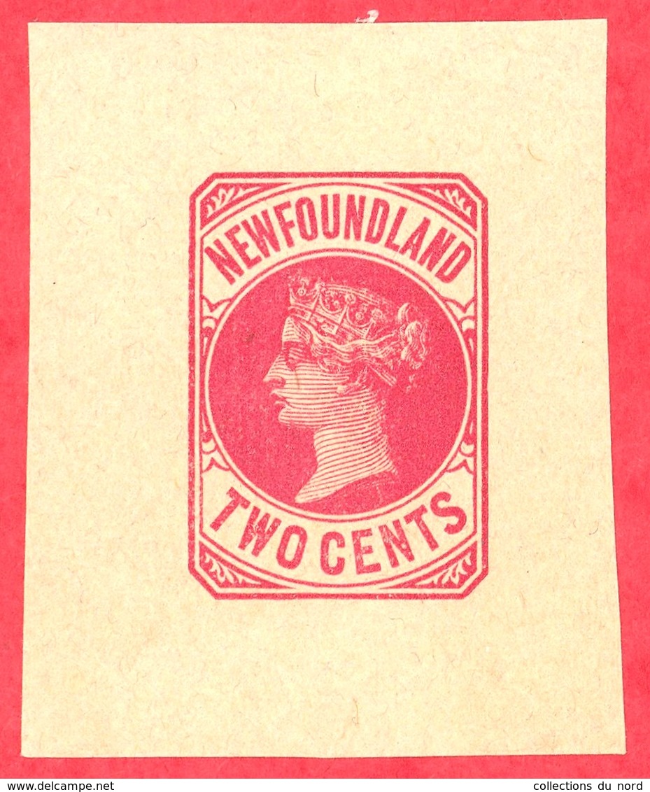 Canada Newfoundland # PB2 Mint H VF- Queen Victoria - 2 Cents - Fine Di Catalogo (Back Of Book)