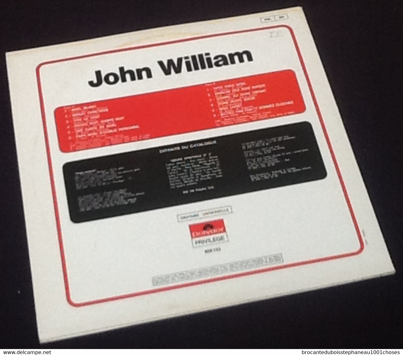 Vinyle 33 Tours John William (Ernrst-Armand Huss) Noël (1969) - Other - French Music
