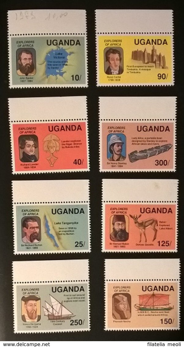 UGANDA ESPLORATORI IN AFRICA - Uganda (1962-...)