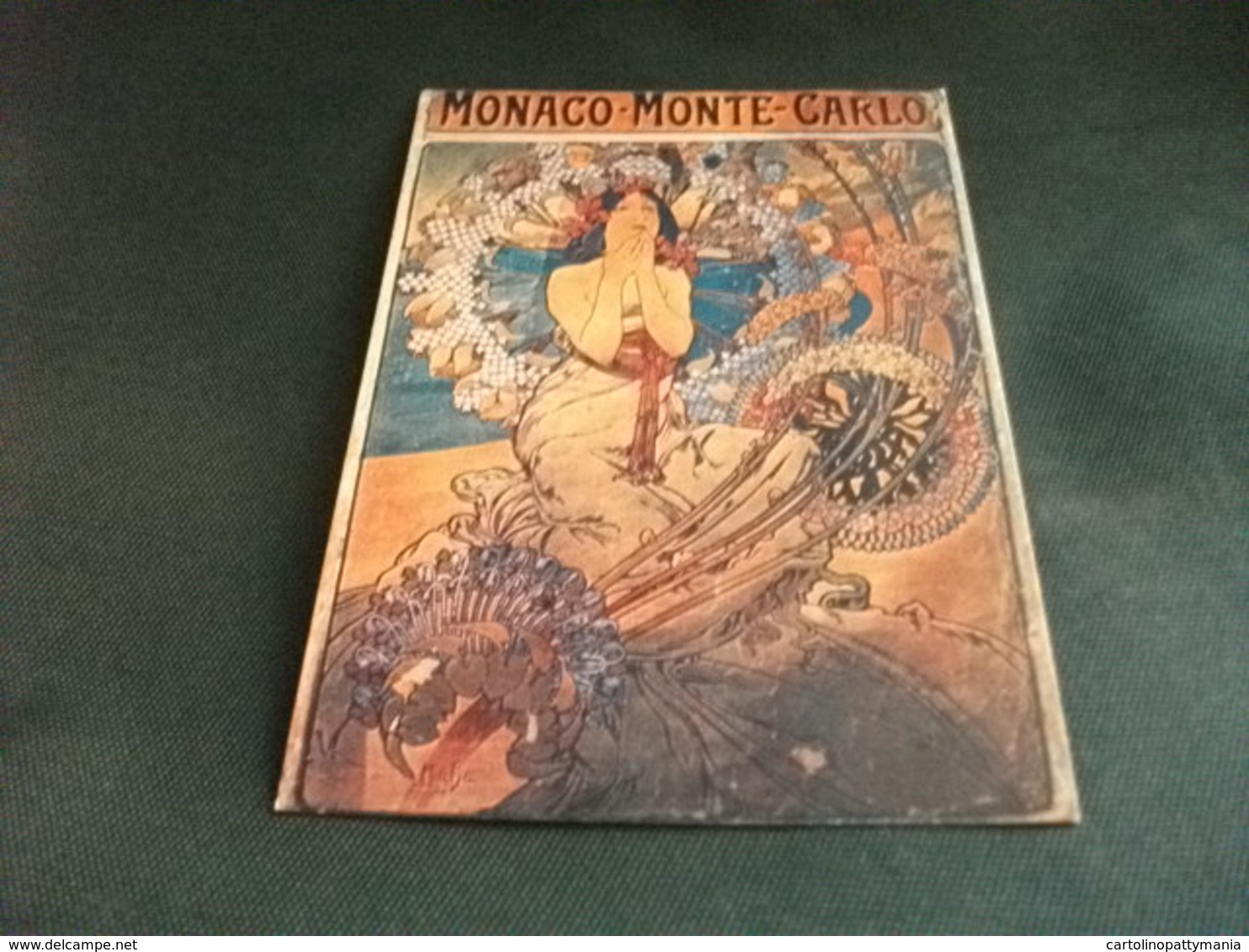 Pin Up Giovane Donna Mucha Rifacimento 1981  MONACO MONTE-CARLO - Pin-Ups