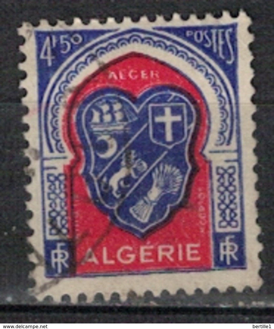 ALGERIE        N°  YVERT    264   ( 3 )    OBLITERE       ( O   2/44 ) - Used Stamps