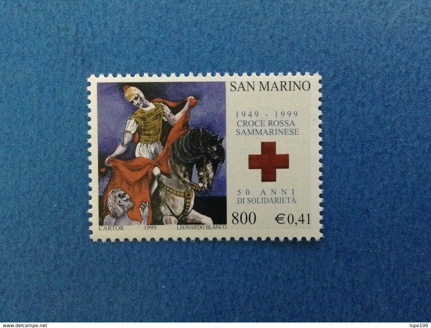 1999 SAN MARINO FRANCOBOLLO NUOVO STAMP NEW MNH** - Croce Rossa - - Nuovi